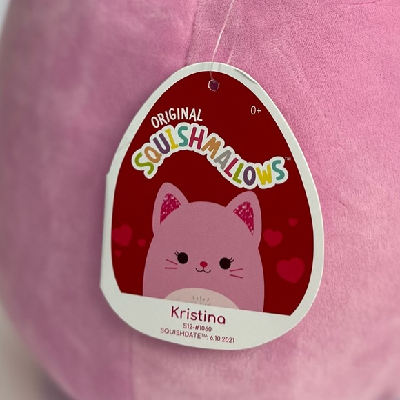 Squishmallows Kristina the Cat “Sparkle Everyday” 12”. Brand new tags. - Picture 8 of 8